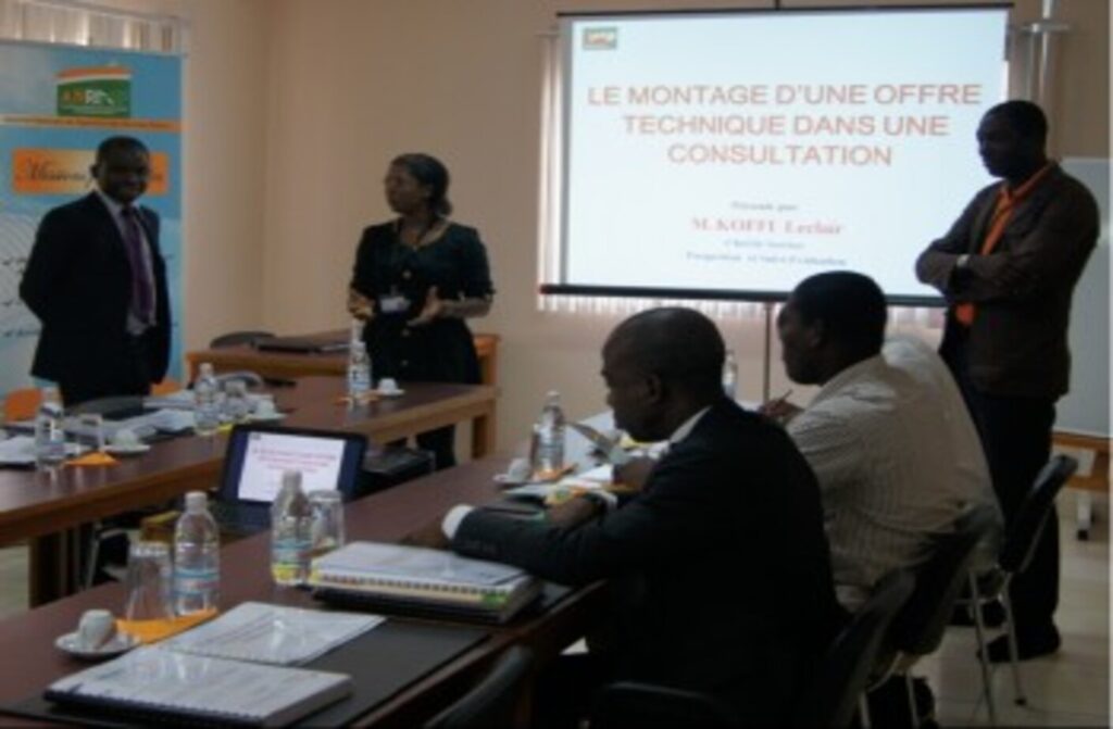 Les garanties exigées des candidats et titulaires des Marchés Publics expliquées aux PME PMI membres de la Chambre de Commerce et d Industrie Francaise en Cote d’Ivoire – Jeudi 10 janvier 2013