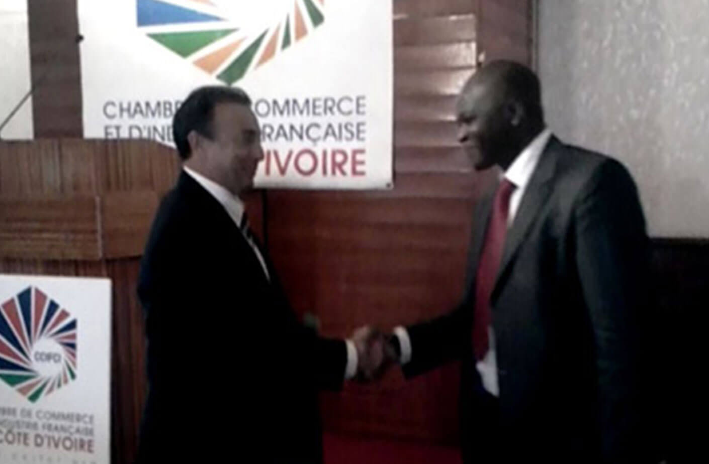 Communication du Président de l’Autorité Nationale de Régulation des Marchés Publics (ANRMP) au déjeuner-débat organisé par la Chambre de Commerce et d’Industrie Française en Côte d’Ivoire le 26 janvier 2012 à l’Hôtel Pullman.